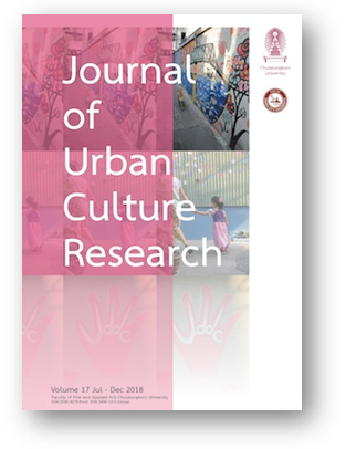 Journal of Urban Culture Research - Cover images of the historic Kundeejeen community in Bangkok were provided by Alan Kinear.